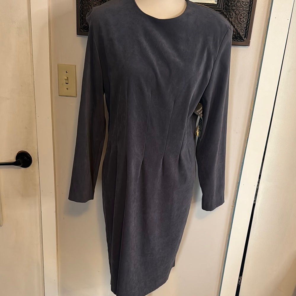 Vintage Positive Attitude Filene’s Gray Women's Dress